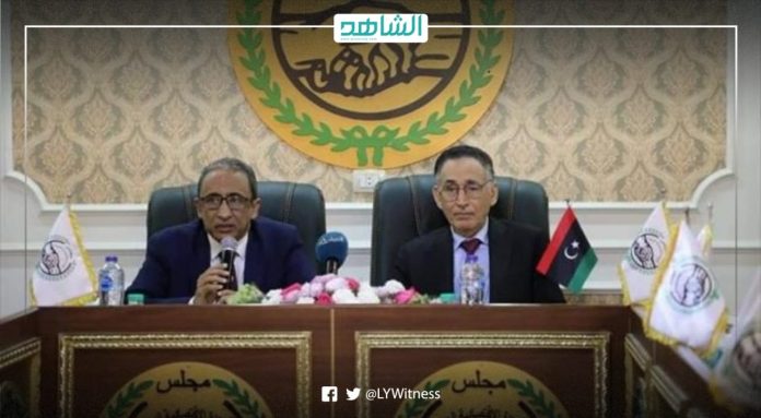لقاء وزير الاقتصاد الليبي محمد الحويج مع الأمين العام لمجلس الوحدة الاقتصادية العربية محمدي الني