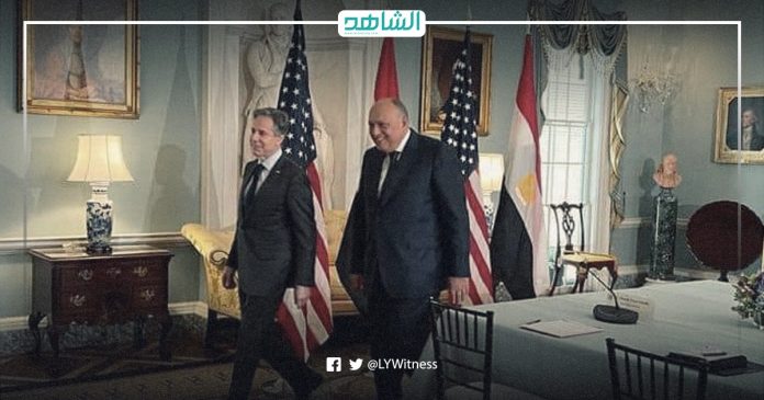 وزيرا خارجية مصر وأمريكا