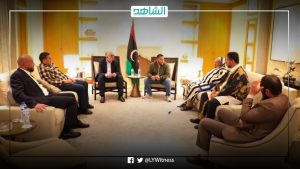 “باشاغا” يلتقي قادة المجموعات المسلحة في مصراتة بمقر إقامته بتونس