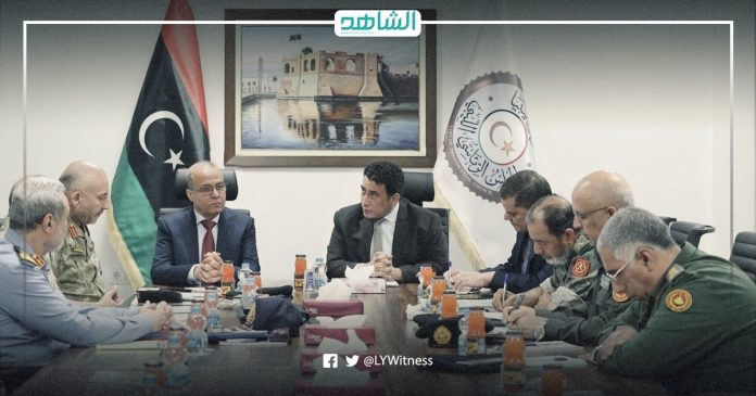 رئيس المجلس الرئاسي الليبي يجتمع بـ 