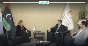وليامز ورئيس المفوضية العليا يبحثان سبل دعم العملية الانتخابية في ليبيا
