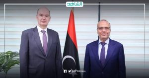 نائب رئيس المجلس الرئاسي الليبي يبحث مع السفير السويسري العلاقات الثنائية بين البلدين