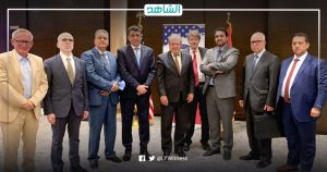 السفير الأمريكي يناقش بيان مصرف ليبيا المركزي عن الإيرادات والإنفاق العام