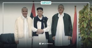 عقيلة صالح يلتقي نائب رئيس المجلس الرئاسي الليبي لبحث مشروع المصالحة الوطنية