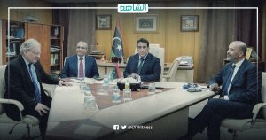 السفير الأمريكي يبحث مع المجلس الرئاسي الليبي ملفي النفط والانتخابات