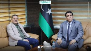 “المنفي” يبحث مع “دبيبة” آخر المستجدات السياسية على الساحة المحلية والدولية