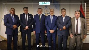 اجتماع موسع بديوان المحاسبة الليبي لمتابعة إجراءات الإفصاح والشفافية للمصروفات الحكومية