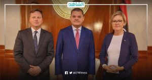 “دبيبة” يشيد بالدور الإيجابي لبريطانيا في الملف الليبي