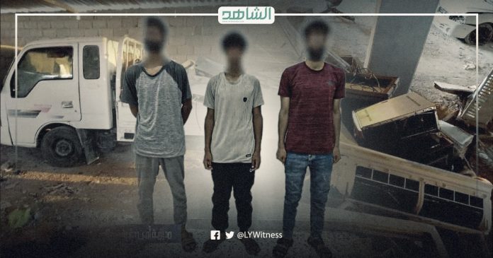 ضبط 3 أشخاص سرقوا مقتنيات من ديوان مجلس النواب الليبي