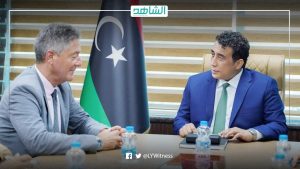 رئيس المجلس الرئاسي يبحث السفير الألماني تطورات العملية السياسية في ليبيا