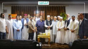 رئيس مجلس النواب الليبي يبحث مع وفد من قبيلة المسامير تطورات الأوضاع في البلاد