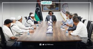 رئيس المجلس الرئاسي الليبي يبحث ملف المصالحة الوطنية مع أعضاء المجتمع المدني بغريان