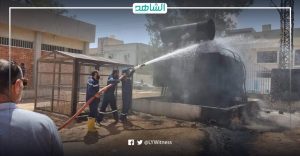 إعادة تشغيل محول كهرباء تضرر جراء اشتباكات العاصمة الليبية