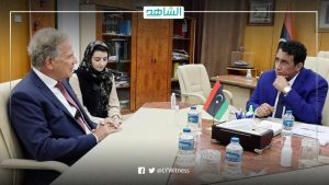 “المنفي” يبحث مع السفير الهولندي تطورات الأوضاع السياسية في ليبيا