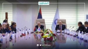 مؤسسة النفط الليبية تبحث إنجاز مشاريعها المشتركة مع الهيئة العامة للاتصالات