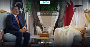 أمير قطر ودبيبة يؤكدان على ضرورة دعم الجهود الدولية لإجراء الانتخابات الليبية