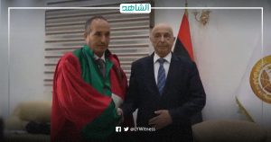 رئيس المحكمة العليا يؤدي اليمين القانونية أمام رئيس مجلس النواب الليبي