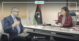 المنقوش تناقش مع سفير الاتحاد الأوروبي تسهيل منح تأشيرات شنغن لليبيين