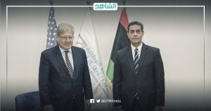 رئيس مفوضية الانتخابات الليبية والسفير الأمريكي يبحثان المستجدات الانتخابية