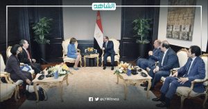 الرئيس المصري: حل الأزمة الليبية يتمحور في إنهاء التدخل الأجنبي