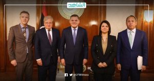 المبعوث الأمريكي يبحث مع “دبيبة” وضع القاعدة الدستورية لإجراء الانتخابات في ليبيا