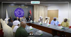 نائب رئيس الحكومة الليبية يبحث احتياجات بلدية ربيانة وفروعها