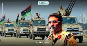 الجيش الوطني الليبي يداهم وكراً لمتطرفين جنوب منطقة القطرون