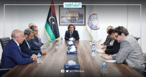 “المنفي” يبحث مع عدداً من رؤساء الأحزاب إنهاء الانسداد السياسي في ليبيا