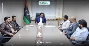 “المنفي” يبحث دور مؤسسات المجتمع المدني ببلدية الساحل في دعم مشروع المصالحة الوطنية