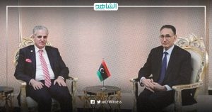 <strong>وزير الاقتصاد الليبي يبحث تعزيز العلاقات التجارية مع الاتحاد العربي للمعارض</strong>