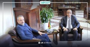 الصديق الكبير يناقش مع رئيس مؤسسة النفط الليبية إمكانية رفع معدلات الإنتاج