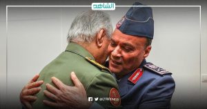 بعد 3 أعوام.. اللواء “الجقم” يعود لبنغازي وحفتر في استقباله