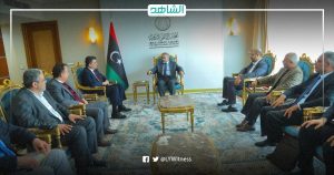 رئيسا ديوان المحاسبة الليبي ومجلس الدولة يبحثان إجراءات الحكومة لتوزيع مخصصات التنمية خلال 2023