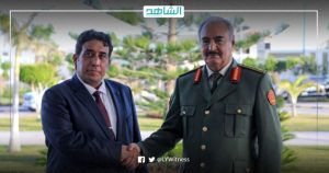 المنفي يلتقي خليفة حفتر بالقاهرة لبحث توحيد المؤسسات العسكرية الليبية