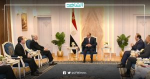الرئيس المصري يبحث مع مدير الاستخبارات الأمريكية الأوضاع في ليبيا