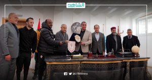 نائب رئيس الحكومة الليبية المكلفة يلتقي وفد من بعثة نادي الزمالك