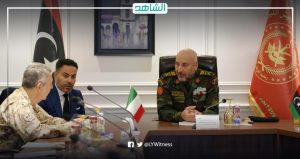 مباحثات عسكرية بين حكومة الوحدة الليبية وإيطاليا