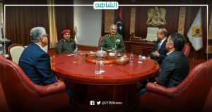 المشير خليفة حفتر يلتقي رئيس الحكومة الليبية المكلفة
