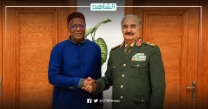 “باتيلي” يطلع المشير خليفة حفتر على خطة البعثة الأممية لإجراء الانتخابات الليبية