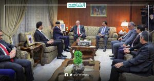 عقيلة صالح يبحث مع رئيس مجلس الأعيان الأردني آخر المستجدات على الساحة الليبية