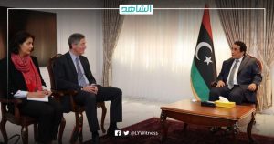 “المنفي” يؤكد للسفير الألماني دعم المجلس الرئاسي الليبي لأي مبادرة تمكن من إجراء الانتخابات