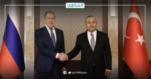 وزيرا خارجية روسيا وتركيا: اتفقنا على ضرورة توحيد القوى الليبية وإجراء انتخابات نزيهة