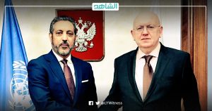 مندوب ليبيا بالأمم المتحدة يبحث مع نظيره الروسي دعم موسكو لحل الأزمة الليبية