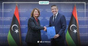 وزيرة خارجية الوحدة تناقش مع ممثل أممي التنمية المستدامة في ليبيا