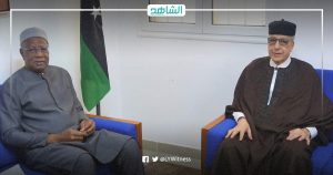 باتيلي يبحث مع الصديق الكبير جهود مصرف ليبيا المركزي في تحقيق الاستقرار المالي