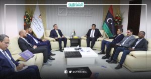 المنفي ورئيس حكومة الوحدة يستعرضان خطة المفوضية العليا لإجراء االانتخابات الليبية