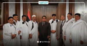 “المنفي” يبحث مع وفداً من قبيلة المقارحة أوضاع السجناء السياسيين