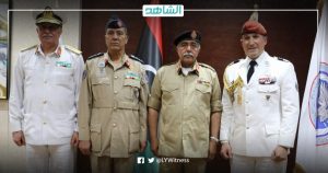 “الناظوري” يناقش مع الملحق العسكري بسفارة فرنسا تطوير المؤسسة العسكرية الليبية