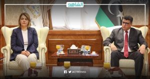 المنقوش تناقش مع رئيس ديوان المحاسبة الليبي خطتها لترشيد الاستهلاك