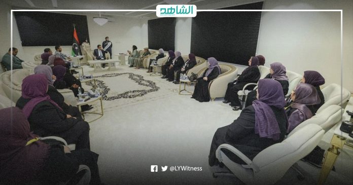 محمد المنفي يلتقي رئيس وأعضاء المجلس القومي للمرأة